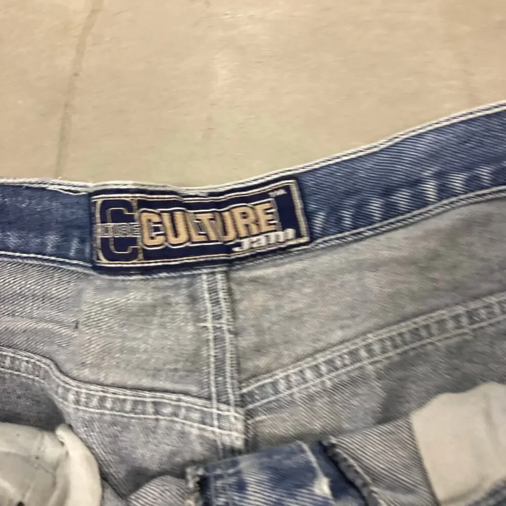 vintage baggy y2k culture jam cargo jeans 38x32